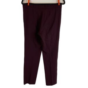 Babaton Burgundy Straight Leg Pants
